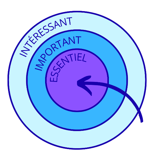 Figure 1 Priorisation des contenus